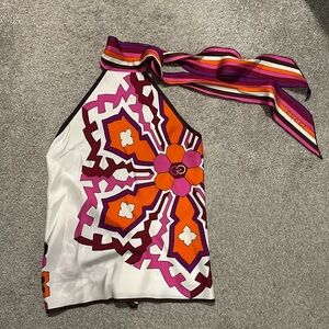 Vintage Gucci Silk Scarf Top
